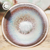 Bemy Celestial Glow Radiant Halo Tenmoku Tea Cups