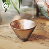 Bemy Golden Blossom Partridge Glaze Tenmoku Tea Cups