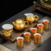 Bemy Imperial Dragon Gilded Tea Set