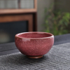 Bemy Rosy Ice Crackle Tenmoku Tea Cups