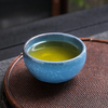 Bemy Oceanic Ice Crackle Tenmoku Tea Cups