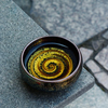 Bemy Swirling Ocean Oil Spotting Tenmoku Tea Cups