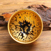 Bemy Liquid Gold Oil Spotting Tenmoku Tea Cups